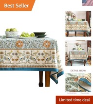 Stylish Country Rustic Floral Table Cloth - Ideal for All Seasons, 71&quot; x... - $1,391.61 MXN