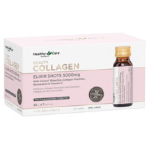 Healthy Care Beauty Collagen Elixir Shots 5000mg 25ml x 7 Bottles - £83.39 GBP