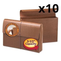 Classic Expanding Wallets w/ Tear-Resistant Gussets, 3.5&quot; Expansion, 1 S... - $148.19