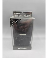 Canon PSC-3300 Deluxe Leather Case (Black) 5021B001 (AA) NEW Powershot