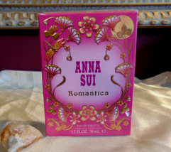 Anna Sui Romantica Eau De Toilette 1.7 Oz Nib Sealed - £31.74 GBP