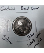 HOBO Grateful Dead Bear Skull Made From A REAL WWII Silver War Nickel SI... - $318.05 MXN