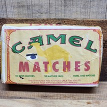 Vintage Camel Unopened Matches - 50 Books x 20 Matches Each - FREE SHIPP... - £11.78 GBP