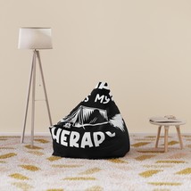 Customizable Bean Bag Chair Cover: Durable Fabric, Vibrant Designs - £64.89 GBP+