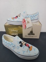 Vans Disney World 50th Anniversary Classic Slip on Mens 12 Shoes Disney Parks - £60.24 GBP