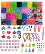 1700+ Rubber Bands Kit – 32 Colour Twist Bands &amp; Beads Set for Kids DIY ... - $579.90 CAD