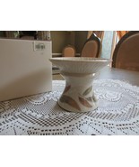 LENOX WHISPERING LEAVES PILLAR CANDLE HOLDER USA NATURES IMPRESSIONS - $22.72