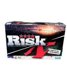 New 2008 Risk Board Game Of Strategic Conquest Parker Brothers Hasbro 12+ - $25.00
