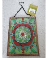 Green Flower Suncatcher-Brand New-SHIPS N 24 HOURS - $47.37 CAD
