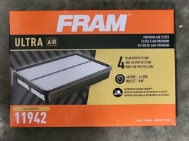 FRAM 11942 Ultra Premium Air Filter 4 Year 40000 Mile Protection - £7.72 GBP