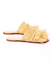 Tropical Raffia Sandals - Handmade Women&#39;s Summer Footwear - Vacation Es... - £35.96 GBP