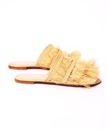 Tropical Raffia Sandals - Handmade Women&#39;s Summer Footwear - Vacation Es... - £35.39 GBP