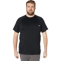Dickies mens Short Sleeve Performance Cooling Tee Big-tall Shirt, Black, XX-Larg - £33.62 GBP
