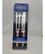 NEW Oneida 8&#39; Carving Knife &amp; 7&quot; Fork Set Carbon Stainless Steel - €18,95 EUR