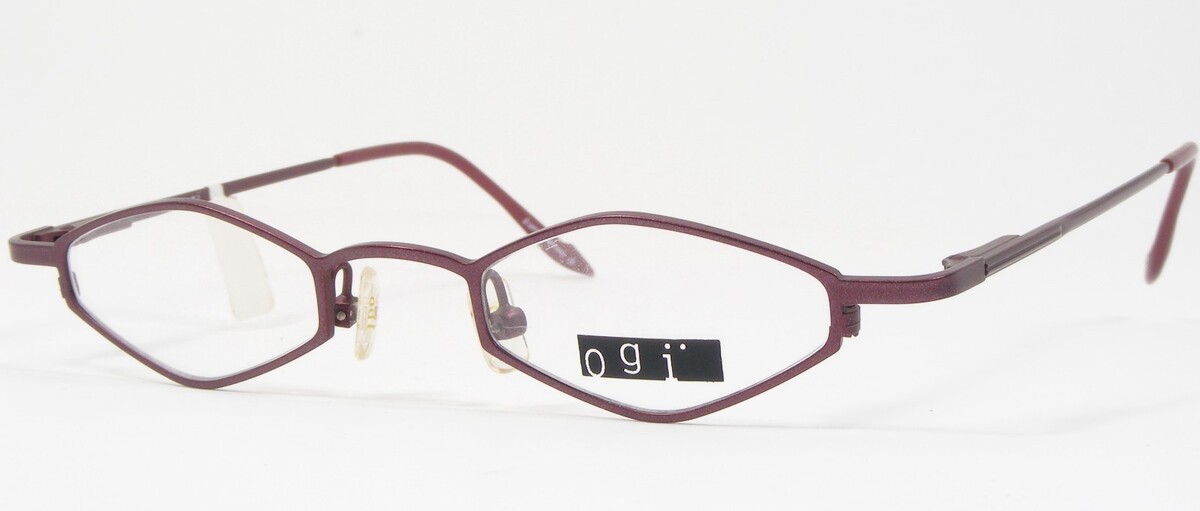 Vintage Ogi 2117 59 Dark Mauve Einzigartig Selten Brille Rahmen 41-21-135mm - $76.22