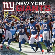 New York Giants 2025 12x12 Team Wall Calendar - £22.65 GBP