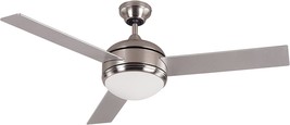 Grey/White 48-Inch Ceiling Fan With 3 Blades By Canarm Ltd Calibre Bpt 48 - £140.30 GBP