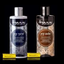 ARGANIA Castor oil Shampoo + Conditioner 2x450 ml - £56.57 GBP