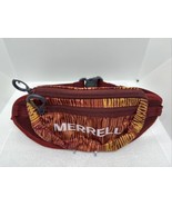 Merrell Hip Lumbar Fanny Pack Hiking Vacation Travel Maroon &amp; Orange Ver... - $27.83