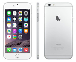 Apple iPhone 6 silver 1gb 128gb dual core 4.7&quot; screen IOS 15 4g LTE smar... - £249.08 GBP