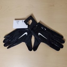 Nike Vapor Jet 7.0 Size L Football Gloves NCAA Magnigrip Flex Lightweight Black  - $53.98