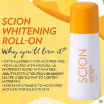 10 X Scion Whitening ROLL-ON Under Arm Deo Dorant Nu Skin Anti Perspirant 75ml - £94.16 GBP