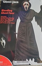 Ghost Face Scream Mask with Heart Pump with Bleeding Face Children&#39;s 12-... - £19.61 GBP