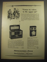 1956 Abercrombie & Fitch Advertisement - Zenith Super De Luxe Transoceanic - $18.49