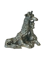 Giraffe Spoontiques Pewter Figurine Noah&#39;s Ark miniature vtg Bible animals vtg - £15.73 GBP