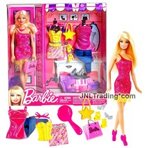 Year 2011 Fashion Series Doll - Caucasian Model BARBIE X4861 with Extra Outfits - £66.76 GBP