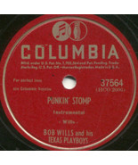 78 RECORD BOB WILLS TEXAS PLAYBOY PUNKIN&#39; STOMP HOW CAN IT BE WRONG COWB... - £13.16 GBP