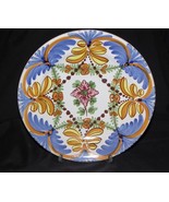 Ceramica Sevilla - Vintage Decorative Plate Hand Signed. 9 1/2&quot; - £35.60 GBP