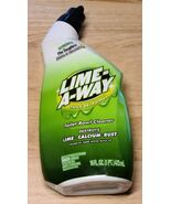 Lime-a-Way Thick Gel Formula Toilet Bowl Cleaner 16 Oz. Cleans Lime Calc... - $499.05 MXN