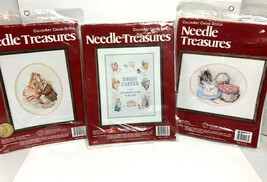 3 Needle Treasures Stitchery Kits Hagara  #02577 02578  02579 New 12 x 16 - £32.35 GBP