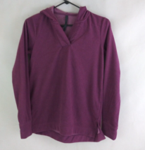 Gaiam Women&#39;s Grape Purple Super Soft Hooded Sweatshirt Size XS - $275.49 MXN