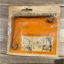 Vintage Homecraft Decorative 4 1/2” Bracket 665223 Black - Open Box! - $12.82