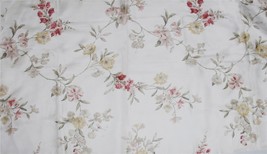 VTG Waverly Sweet Serenade Sheer Handpainted Look Fabric 92&quot; Long x 60&quot; Wide NEW - £20.04 GBP
