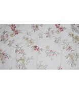 VTG Waverly Sweet Serenade Sheer Handpainted Look Fabric 92&quot; Long x 60&quot; ... - $24.99