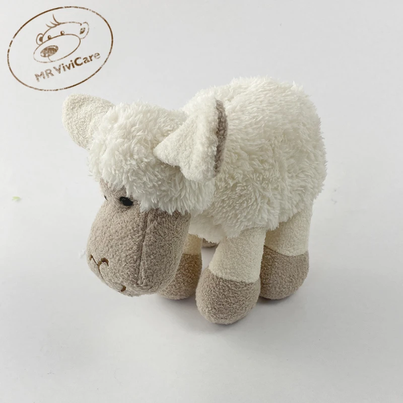 Oll toys little soft stuffed plush animals funny doll simulation lamb for kids children thumb200