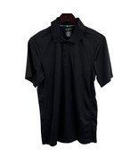 Tek Gear Black Short Sleeve Polo Shirt Size Small New - £8.56 GBP