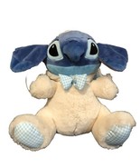 Lilo Stitch Disney Store Plush Easter Bunny Suit Costume 10&quot; Cream Blue ... - £10.58 GBP