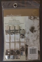 Mainstays Ironing Board Cover Fasteners Set of 4 - £7.03 GBP