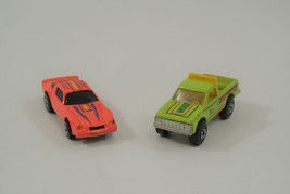 Hot Wheels Color Racers Lot of 2 Diecast Camaro Z-28 Mean Green Truck 1982 Loose - £27.02 GBP