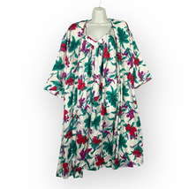 VTG Neiman Marcus Floral Nightgown Robe Set MEDIUM - Mary McFadden Women&#39;s - £68.33 GBP