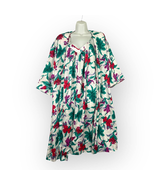 VTG Neiman Marcus Floral Nightgown Robe Set MEDIUM - Mary McFadden Women&#39;s - £67.22 GBP