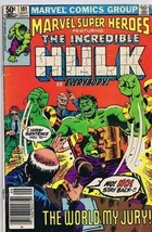 Marvel Super Heroes #101 ORIGINAL Vintage 1981 Marvel Comics Incredible Hulk - £7.90 GBP