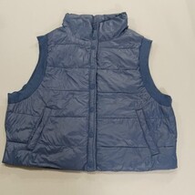 Offline by Aerie RN#54485 Women's Small Blue  Snap Button Sleeveless Vest Pocket image 11