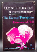 Aldous Huxley Doors Of Perception &amp; Heaven &amp; Hell First Colophon Printing 1963 - £32.36 GBP