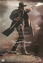 Wyatt Earp Signed Movie Poster - $180.00