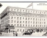 Hotel Clark Stockton California CA 1931 DB Postcard R21 - $7.97